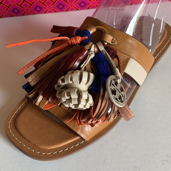 Tory Burch MILLER TASSEL SLIDE - Picture 5 of 11